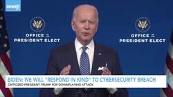 Biden: We Will 'Respond In Kind' To Cybersecurity Breach News Clip