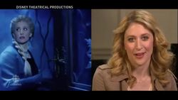 Caissie Levy's tips for how to sing Let It Go News Clip