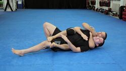 How to Do a Kimura from Back Control MMA Submission Instructional Video