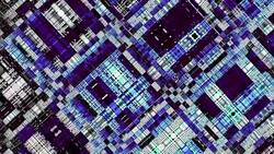 Moving abstract geometric pattern. Stock Footage