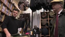 Farage enjoys fish and chips in Sutton-in-Ashfield News Clip