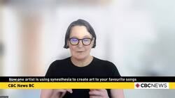 How one artist sees music as shapes and colour through synesthesia News Clip