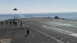CLEAN : Ukraine: French aircraft carrier prepares to end two-month mission News Clip