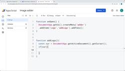 Google Apps Script - Exercise Coding Projects - Adding Images from the Web and Drive to Google Docs Instructional Video