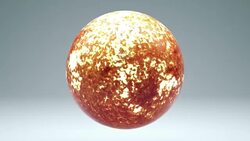 The Sun Rotating Seamless 4K with Luma Matte Stock Footage