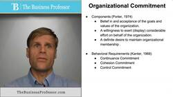 Levels of Organizational Commitment Instructional Video