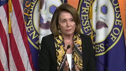 Nancy Pelosi calls Kavanaugh hearing with accuser Ford heartbreaking Stock Footage