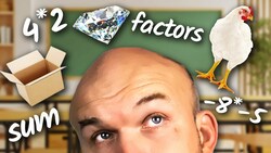 3 Steps To Factor a Trinomial in your Head Instructional Video