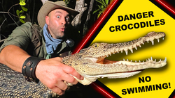 Will it BITE? Croc Catch Bare Handed Instructional Video