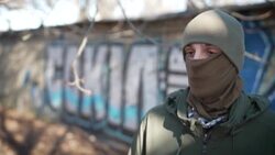 CLEAN : 'It's not tourism': French volunteer goes to fight with Ukrainian army News Clip