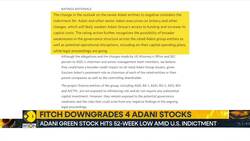 Adani US Indictment: Moody’s Cuts Outlook For 7 Adani Entities To Negative | WION Business Watch News Clip