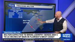 As Milton strengthens, hurricane watches issued for Florida's Gulf Coast News Clip