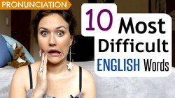 10 Most Difficult English Words to Pronounce | UK & US Instructional Video