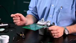 How to Solder Surface Mount Components onto Circuit Boards Instructional Video