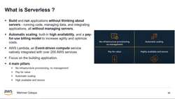 AWS Serverless Microservices with Patterns and Best Practices - Thinking Serverless Instructional Video