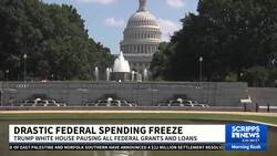 Trump administration orders pause on all federal grants and loans News Clip