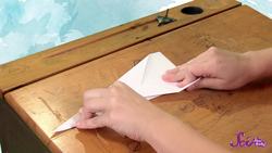 How to Make a Paper Airplane Instructional Video