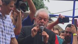 Lula addresses crowd, talks Trump and Bolsonaro News Clip