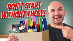 School Supplies Must Haves Instructional Video