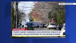Suffolk police respond to Lee Zeldin's Shirley home following bomb threat News Clip