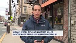 Vigil in Jersey City remembers NJ victims of Dominican Republic nightclub roof collapse News Clip