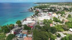 A Drone Tour of Barbados: Island Beauty Unveiled Stock Footage