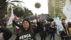 Thousands of striking teachers in Santiago protest Instructional Video