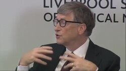 George Osborne & Bill Gates Malaria funding event News Clip
