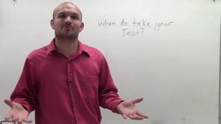 When should we test our students - Math education overhaul Instructional Video