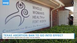 Texas Abortion Ban To Go Into Effect News Clip