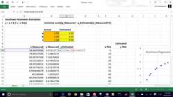 Nonlinear Regression in Microsoft Excel Instructional Video