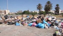 CLEAN : As Libya's war drags on Tripoli drowns in waste News Clip