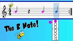 Recorder Play Along: Playing the B Note! Instructional Video