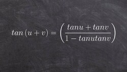 Evaluating for the tangent of an angle using the sum formula, tan Instructional Video