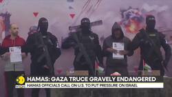 Israel-Hamas ceasefire: Israel halts prisoner exchange with Hama News Clip