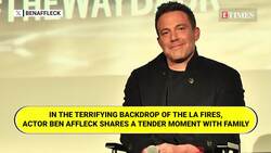 Ben Affleck Has An Emotional Reunion With His Daughter Violet After Fleeing Palisades Fire | WATCH News Clip