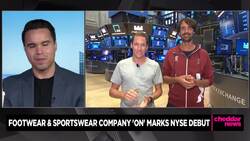 Roger Federer-Backed Swiss Footwear Company, On, Makes NYSE Debut News Clip