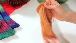 How to Weave in Ends in Knitting Instructional Video