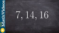 How to determine if the three sides make up a triangle Instructional Video
