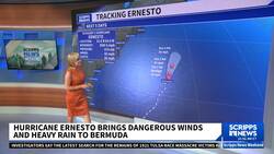 Hurricane Ernesto makes landfall News Clip