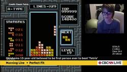 Did you know Tetris can be beaten? It can, and looks like this kid did News Clip