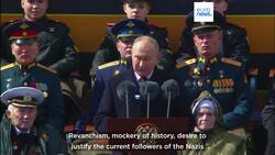 Russia marks Victory Day as Putin rails against West's 'arrogance' News Clip