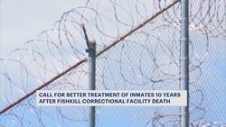 Rally marks 10 years since inmate's death at Fishkill prison News Clip