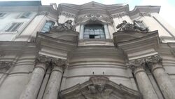 Closed church in Rome during coronavirus pandemic News Clip