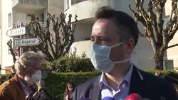 CLEAN : Union voices safety fears after deadly attack at police station near Paris News Clip