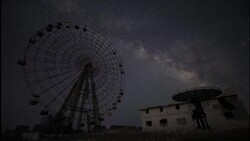CLEAN : TIMELAPSE: Milky Way glimmers over Syria's Idlib News Clip