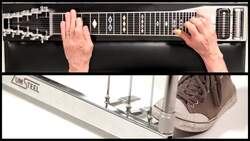 How to Use the A Pedal on a Steel Guitar Instructional Video