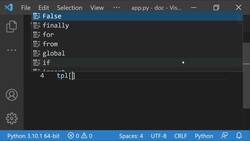 The Ultimate Guide to Python Programming With Python 3.10 - Immutable list - Tuple Instructional Video