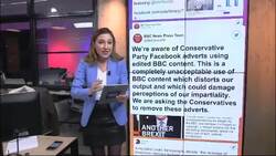 Facebook takes down Conservative ad that featured BBC content | #TheCube News Clip