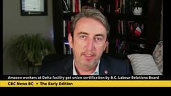 Delta, B.C., Amazon workers certified to unionize News Clip